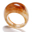 Wholesale Geometric Resin Ring for Women - Elegant Style Size 8