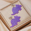 Cartoon Style Dinosaur Arylic Stamping Kid's Earring 1 Pair