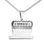 Hip-Hop Barber Razor Stainless Steel Unisex Pendant Necklace