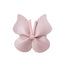 Girls' Butterfly Hair Clip - Glossy Leather & Polyester Rib Hair Accessory