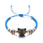 Cute Black Cat Resin Rope Unisex Handwoven Bracelet