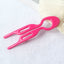 Women's Casual Solid Color U-Shaped Wavy Hairpin - Versatile Headwear for Back of Head Styling