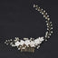 Fashion Bridal Handmade Pearl Flower Hair Comb for Weddings and Special Occasions