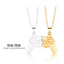 Simple Style Game Console Alloy Plating Couple Necklace with Magnetic Pendant