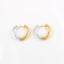 1 Piece Fashion Color Block Stainless Steel Plating Earrings