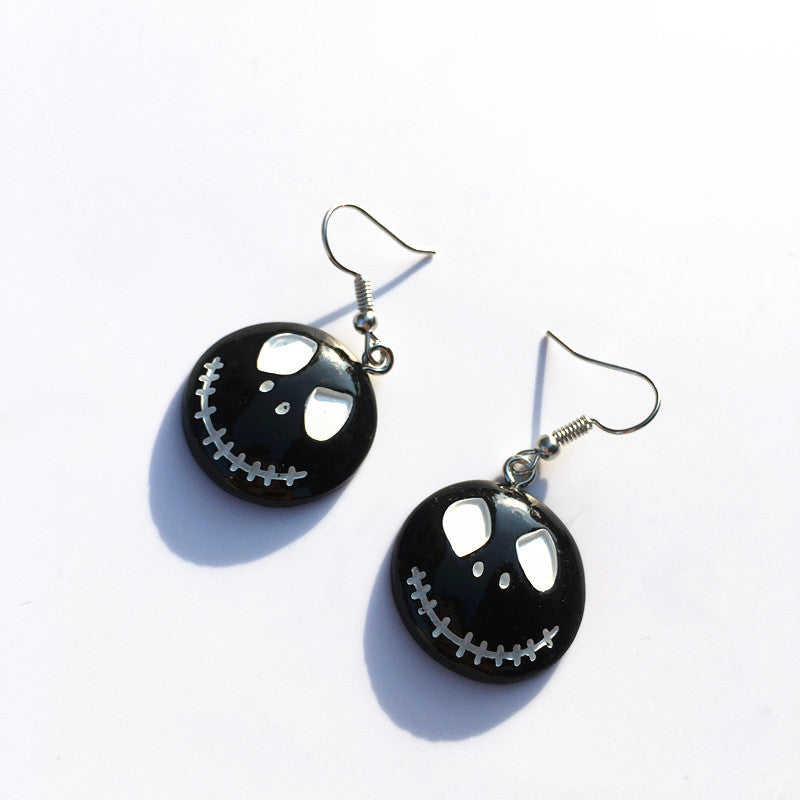 Novelty Bat Resin Epoxy Women'S Earrings 1 Pair