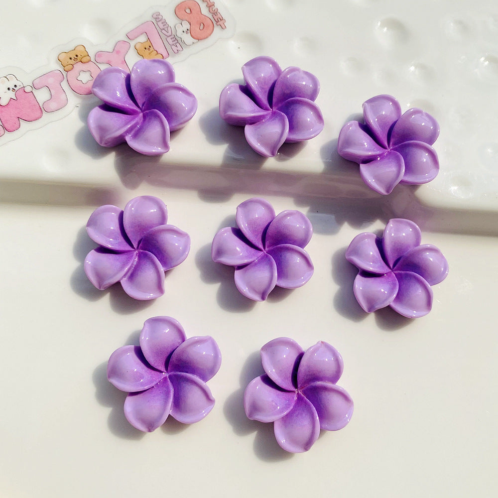 10 PCS Resin Flower DIY Accessories for Crafts and Decorations