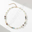 Beach Style Colorful Crystal Beaded Necklace with Freshwater Pearls