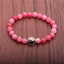 Agate Stone Beaded Bracelet for Men - 8mm Eight Trigrams Design