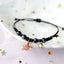 Simple Constellation Cosmic Planet Star and Moon Bracelets for Couples and Students