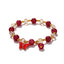 Cartoon Rhombus Butterfly Crystal Beaded Bracelet for Women and Kids