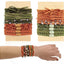 Bohemian Nylon Braid Hair Tie and Vintage Headband Bracelet for Women