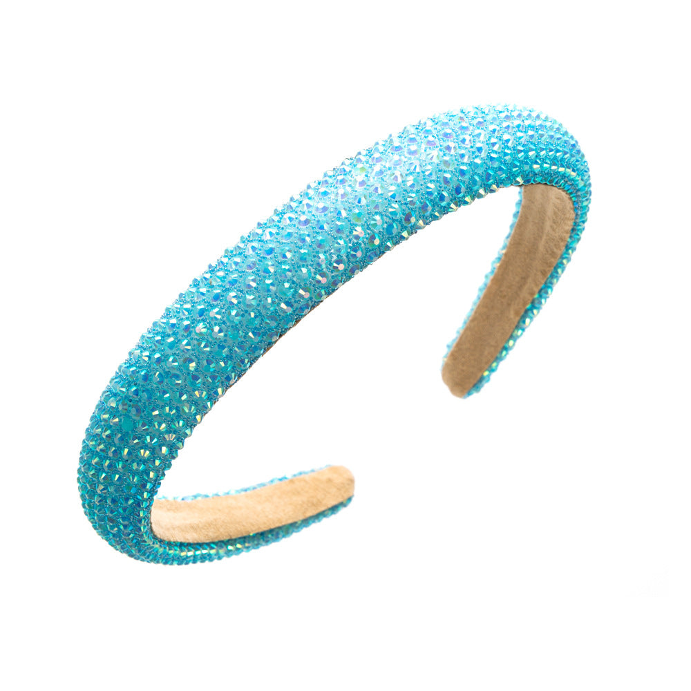 Casual Rhinestone Embellished Hair Band for Women