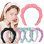 Women's Solid Color Handmade Hair Bands - Terry Cloth Twist Headbands, 2-3 Pieces Set