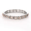 Stainless Steel Rhinestone Beads Modular Bracelet