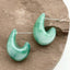 1 Pair Vintage Water Droplet Acrylic Stud Earrings