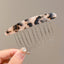 Women's Geometric Alloy Acetate Hair Comb and Hairpin Set