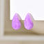 1 Pair Minimalist Water Droplet Acrylic Earrings