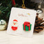 Fashion Christmas Tree Santa Claus Snowman Soft Clay Epoxy Women'S Ear Studs 1 Pair