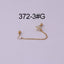 Women'S Fashion Flower Stainless Steel Artificial Gemstones Ear Bone Stud Plating Stainless Steel Earrings