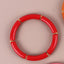 Popular Fashion Colorful Acrylic Color Stretch Resin Beads Cuff Bracelets
