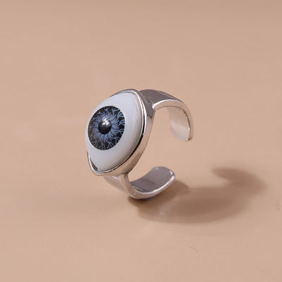 Punk Devil's Eye Adjustable Alloy Women's Ring