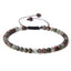 Natural Stone Beaded Bracelet with 4mm Agate Gemstone Beads