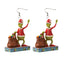 Cartoon Character Grinch Christmas Acrylic Drop Earrings