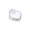 Heart-Shaped Stainless Steel Love Lock Pendant Necklace - Valentine's Day Jewelry Accessories