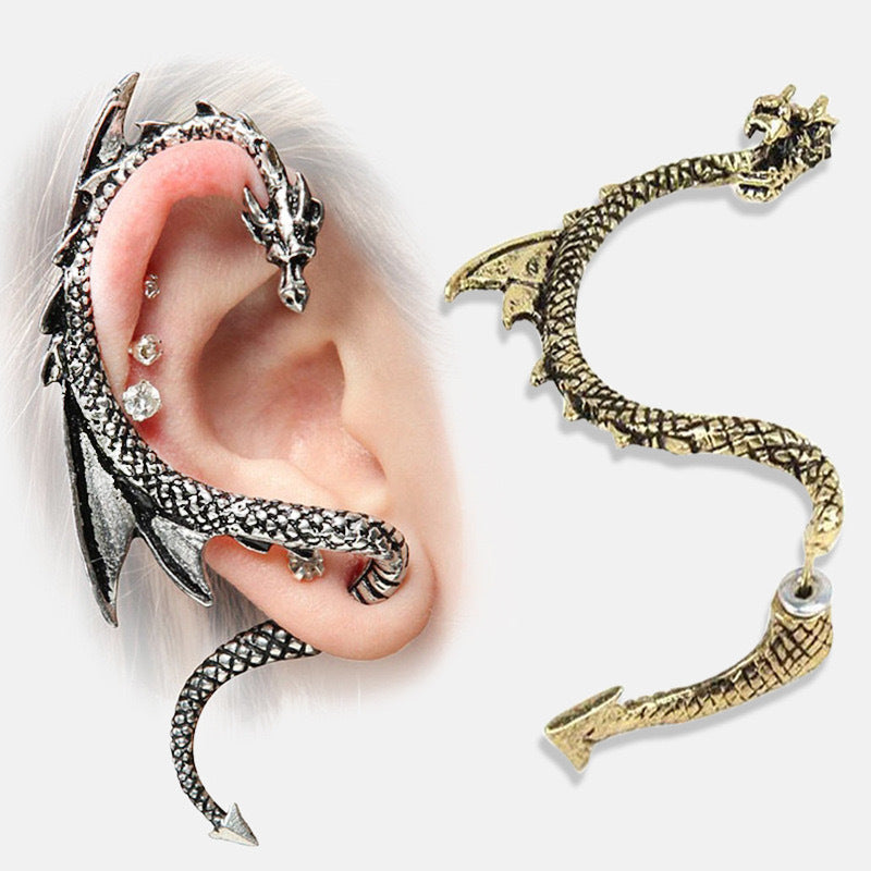 Fashion Dragon Alloy Plating Women's Ear Clips 1 Piece