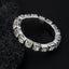 Wholesale Multi-Row Rhinestone Elastic Ring