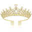 Women's Elegant Rhinestone Bridal Headpiece and Performance Tiara