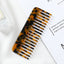 Retro European Acetate Marble Pattern Hair Comb