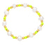 18k Gold Plated Baroque Pearl and Colorful Beaded Women's Bracelet