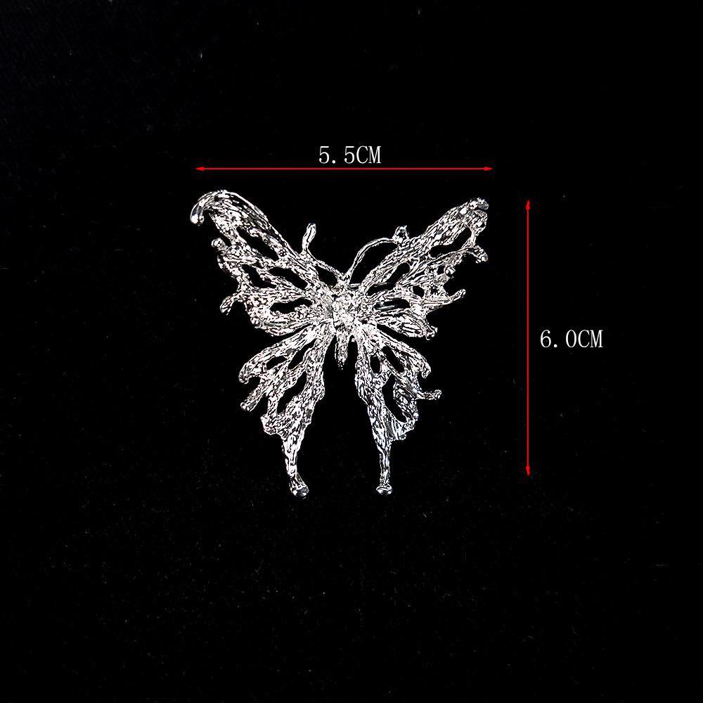 Fashion Rhinestone Butterfly Adjustable Women's Ring