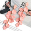 1 Pair Retro Flower Arylic Plating Women'S Drop Earrings