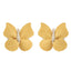 Retro Butterfly PU Leather Hair Clip - Handmade Luxury Hairpin and Baby Headwear