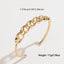 IG Style Geometric Alloy Vintage Hollow Pattern Bangle Bracelet for Women