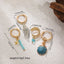 Simple Bohemian Shell Drop Earrings Set - Ocean Inspired Jewelry Collection