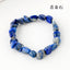 Simple Round Natural Stone Crystal Beaded Bracelet for Women