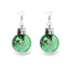 Fashion Snowflake Plastic Drop Earrings 1 Pair