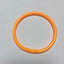 Elegant Gold Foil Silicone Women's Bangle Bracelet