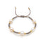 Geometric Pearl Mixed Materials Bohemian Hand-Woven Women's Bracelet