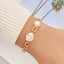 Retro Cross Alloy Bracelet - Creative Personality European American Ins Women's Hand Jewelry MS687