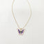 Fashion Butterfly Alloy Plating Artificial Pearls Necklace