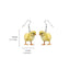 1 Pair Fashion Animal Arylic Women'S Drop Earrings