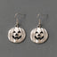 Halloween Skull and Ghost Pumpkin Alloy Earrings