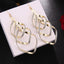 Elegant Bow Knot Pearl Drop Earrings - 2024 Silver Alloy Luxury Design