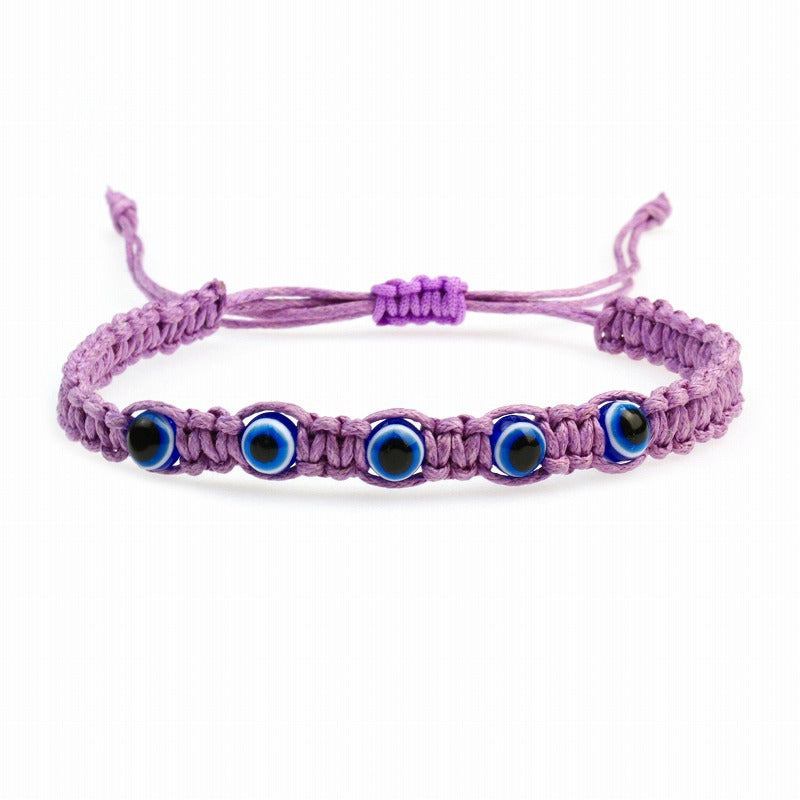 Retro Bohemian Devil's Eye Adjustable Unisex Bracelet