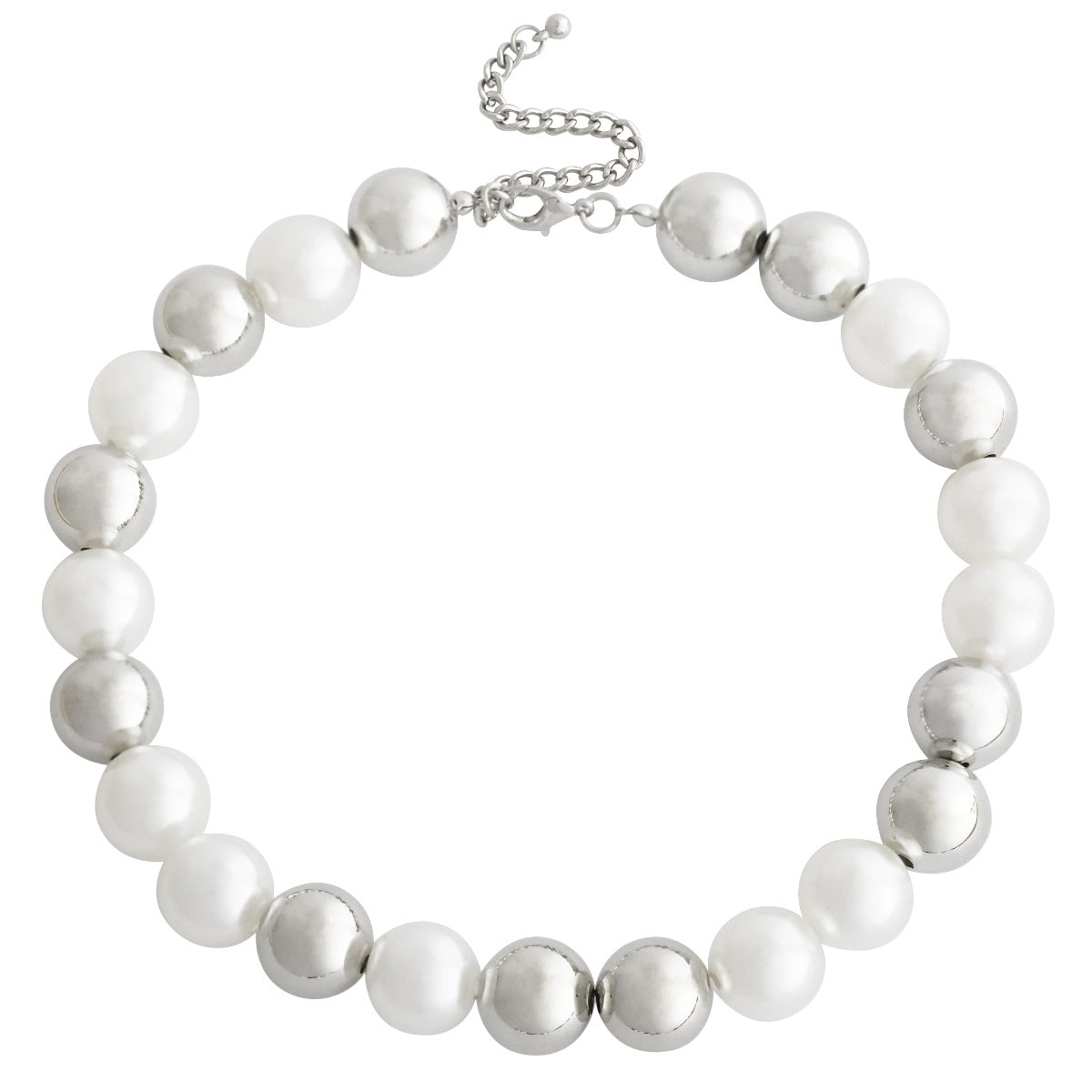 Simple Style Irregular Pearl Beaded Women's Necklace